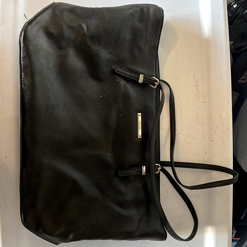 Nine West Shoulder bag - black and silver